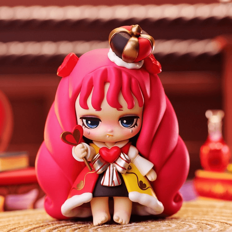 Фигурка 'Червонная Королева' из серии Lilith Midnight Tea Party Blind Box с красными волосами