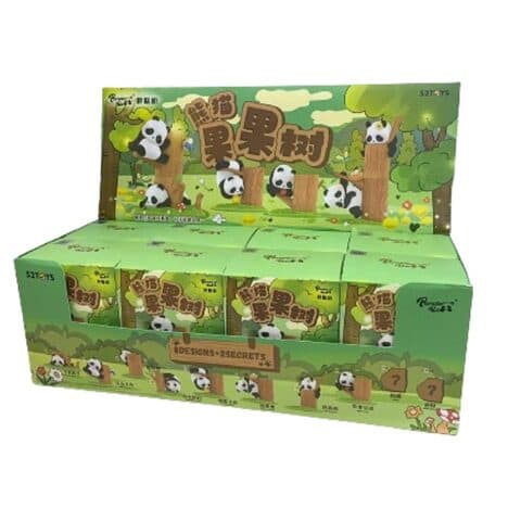 Panda Roll Fruit Tree Climbing Blind Box - Сет