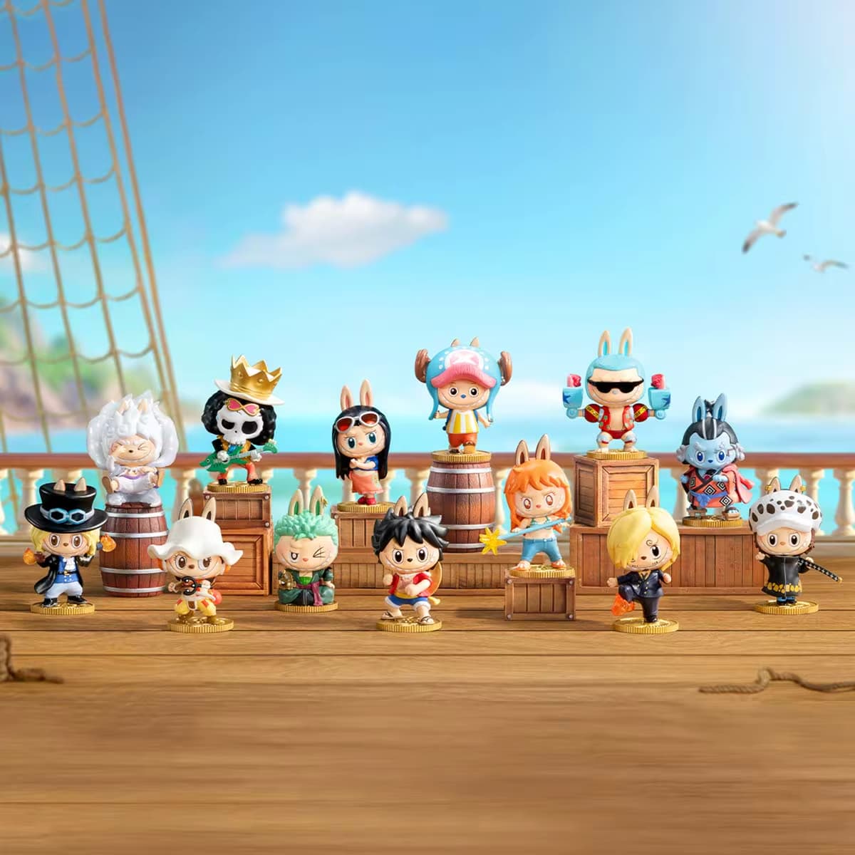 THE MONSTERS × One Piece Series - Все Фигурки