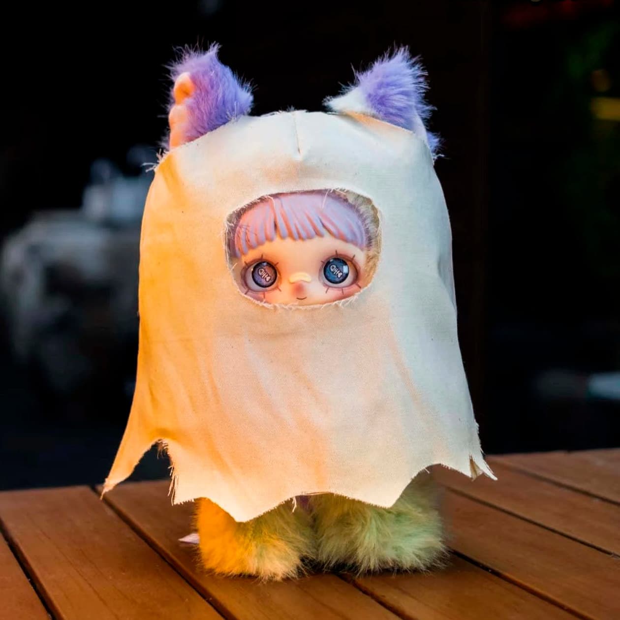Фигурка 'Призрак' из серии MayMei V2 Dark Forest Blind Box в образе привидения