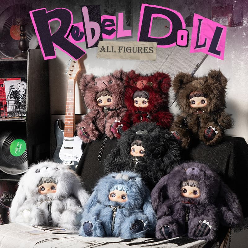 Фигурки серии MayMei Rebel Doll Backpack Blind Box