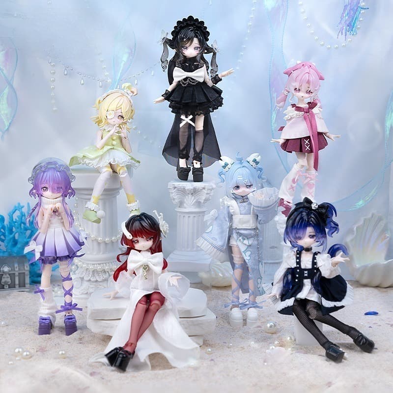 Фигурки серии Minty Ocean Gem Blind Box