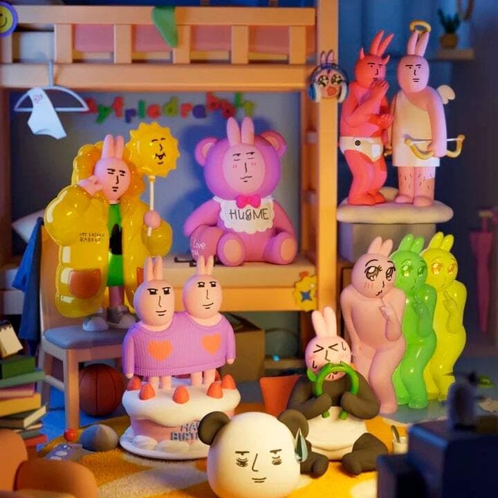 My Friend Rabbit Beautiful Mood Blind Box - Общая фотка коллекции
