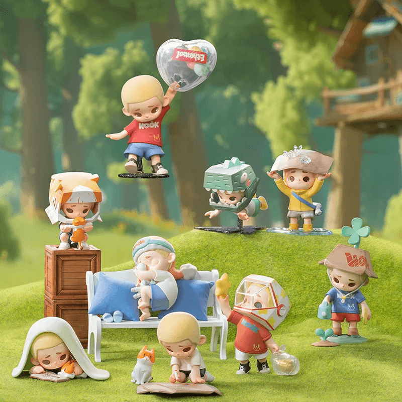 NOOK the Kid Blind Box - Общая фотография с всеми фигурками коллекции
