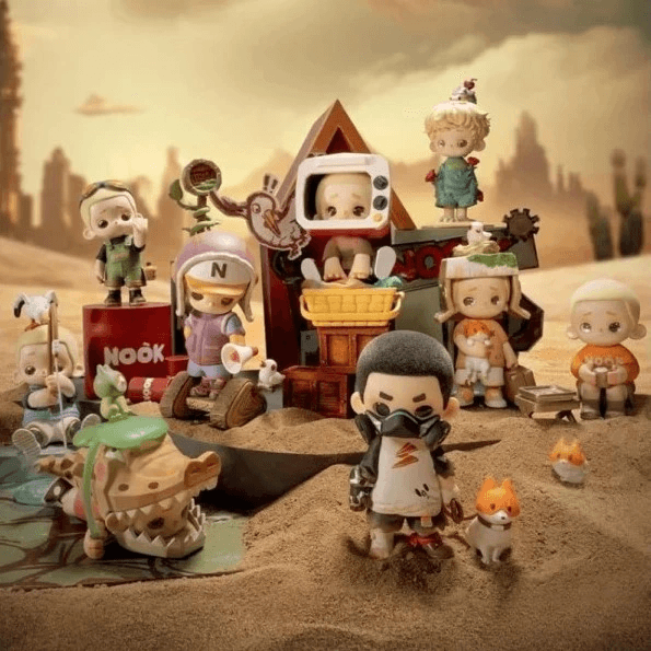 NOOK Wasteland Park Blind Box - Общая фотография с всеми фигурками коллекции