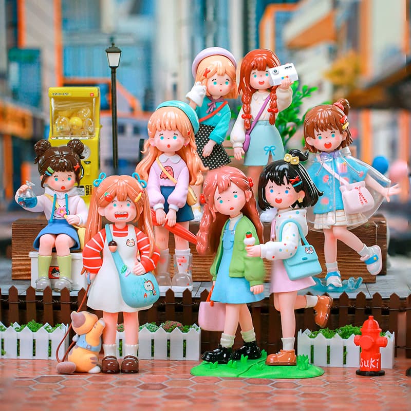 Все фигурки из серии Suki My Friends Blind Box