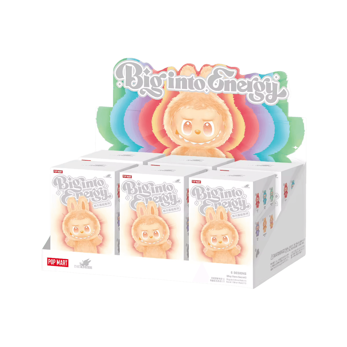 THE MONSTERS Big into Energy сет Labubu POP MART