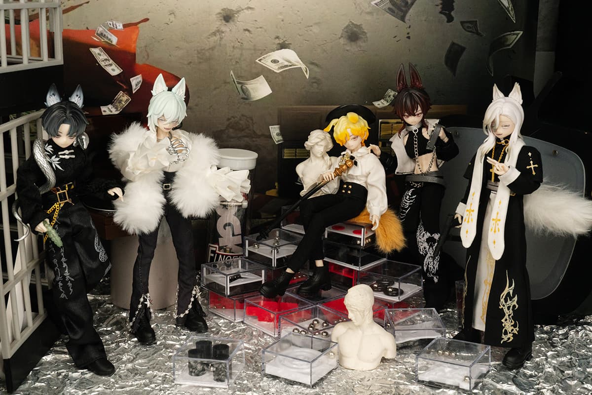 Все фигурки из серии The Past In Sicily Blind Box