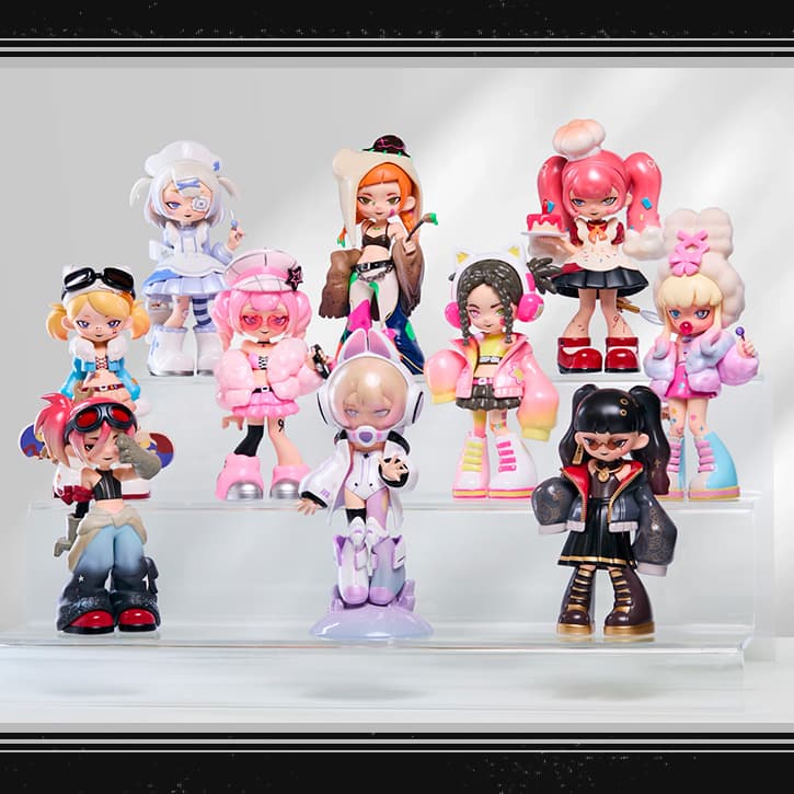 Все фигурки из серии Yandere Girls 3.0 - Parasitism Blind Box